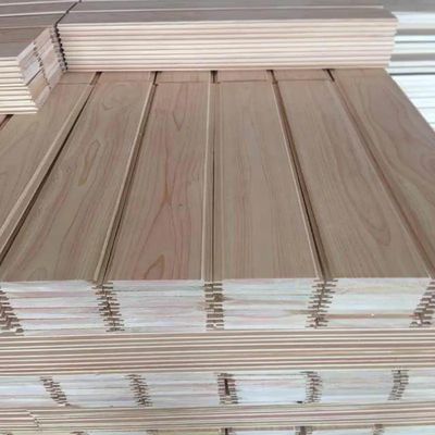 Venta directa de fábrica de tamaño personalizado paneles de pared de madera de paulownia