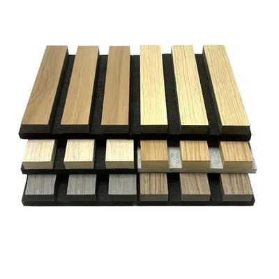 Moderno interior insonorizado de madera compuesta pizarras de pared paneles de absorción de sonido acústico para la absorción de sonido en apartamentos oficina