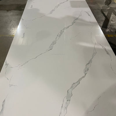 High Gloss Waterproof Scratch Resistant UV Marble Sheets For Kitchens Bathrooms