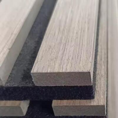 Equipo de absorción de sonido a prueba de fuego de alta densidad de 20 mm de fibra de poliéster y caucho para estudios de música Panel acústico de núcleo