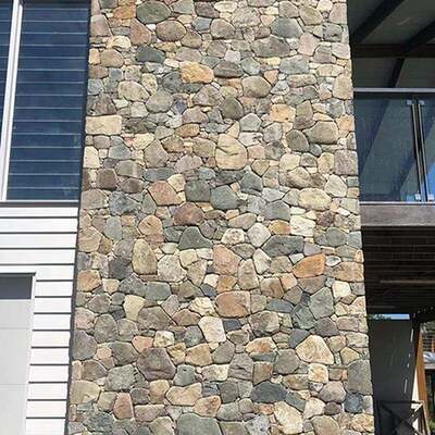 Finitura natural de pizarra de cultivo de piedra revestimiento de chapa para columna de baño Pared exterior e interior en Kerala paneles de piedra