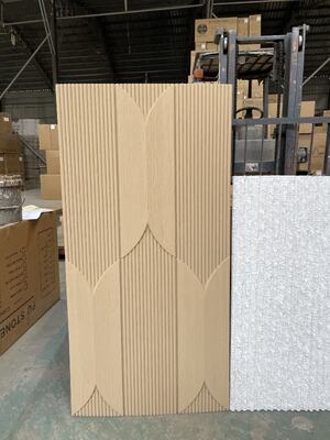 calidad Revestimiento de pared de piedra de PU 3D de alta calidad impermeable a fuego Hotel interior Villa exterior Decoración interior estilo moderno 1200 * 600mm fábrica