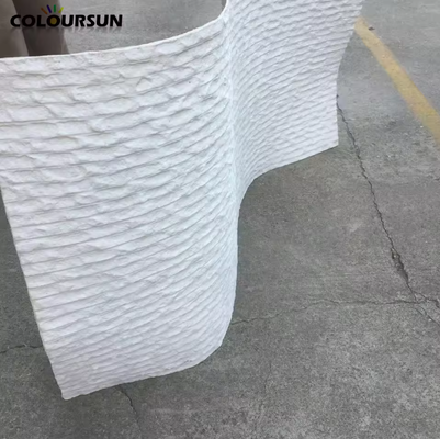 Outdoor Flexible Stone Veneer Sheet Stone Flexible Cladding Stone for Exterior Wall Fire Resistance Natural Panel