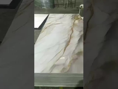 Display de estilo de hoja de mármol UV