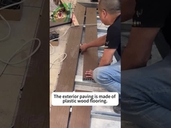 Los materiales de revestimiento de cubiertas exteriores de WPC se utilizarán para la fabricación de revestimientos de cubiertas exteriores.