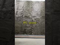Panel de pared de piedra PU