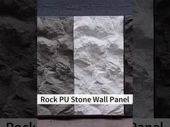 Panel de pared de piedra PU