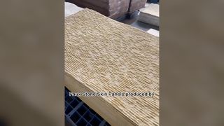 Paneles de pared de piedra flexibles impermeables y flexibles